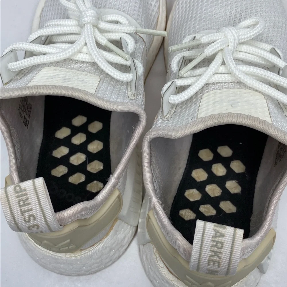 Adidas NMD R1 White Gum size Men’s 4.5 or Women’s 6